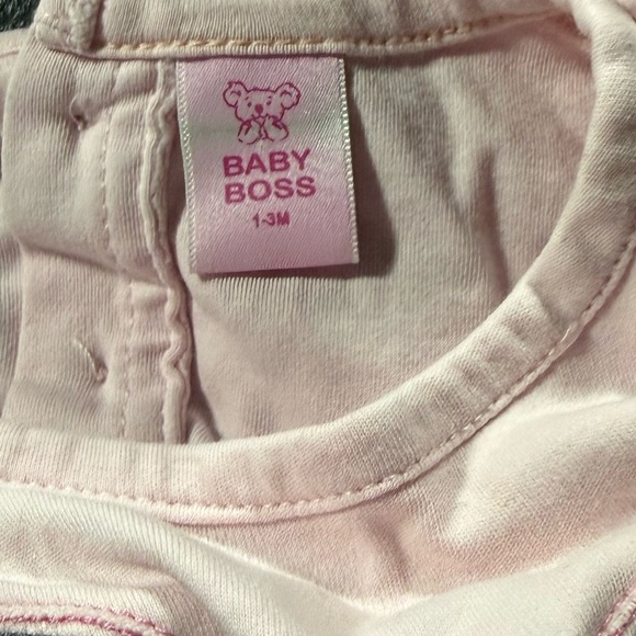 4/$20 Baby Boss Pink Bunny Sleeper - Picture 4 of 4